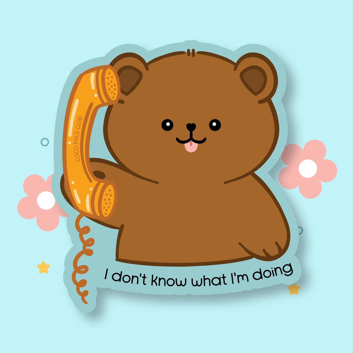 Kinda Dumb Berry Vinyl Sticker