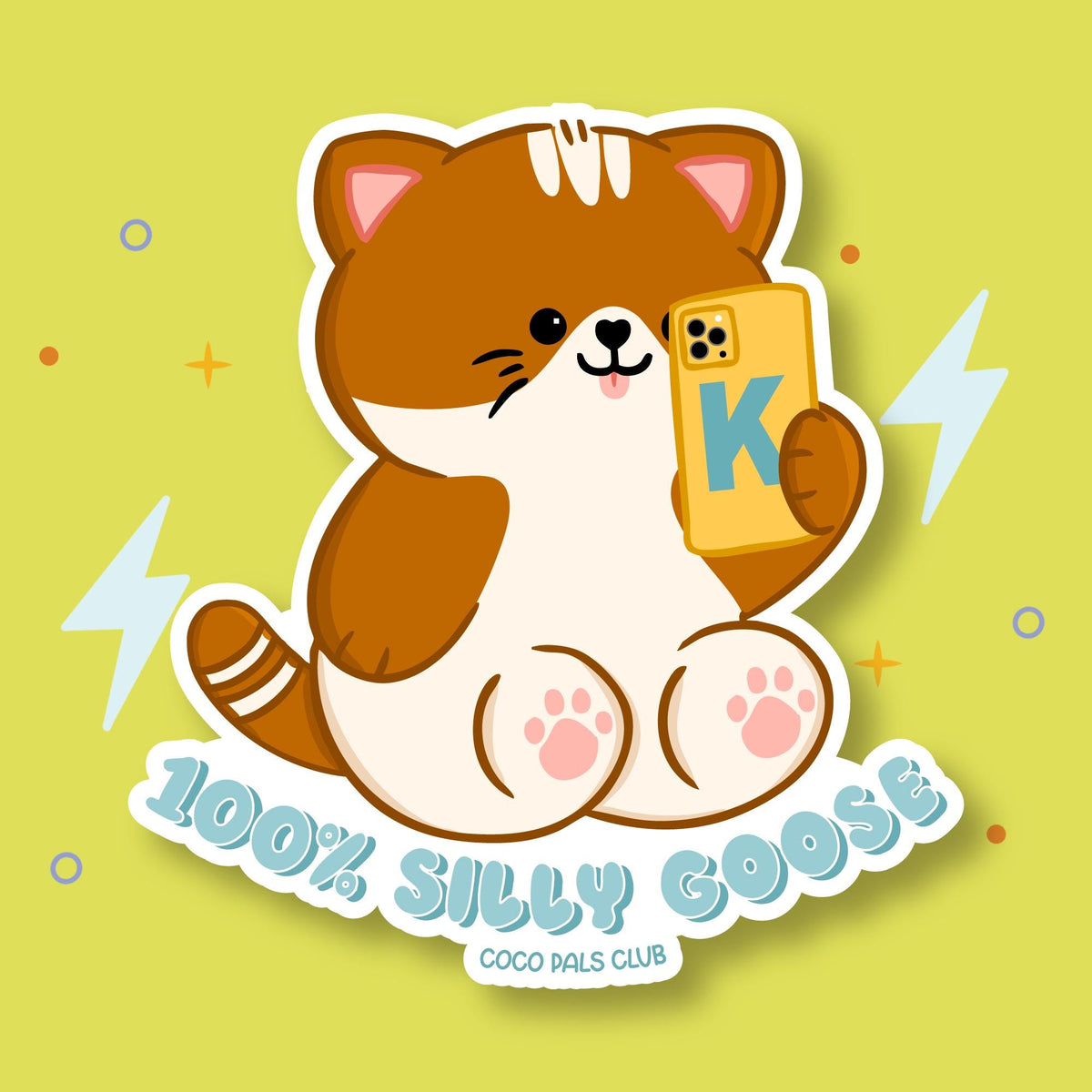 Silly Goose Kai Vinyl Sticker