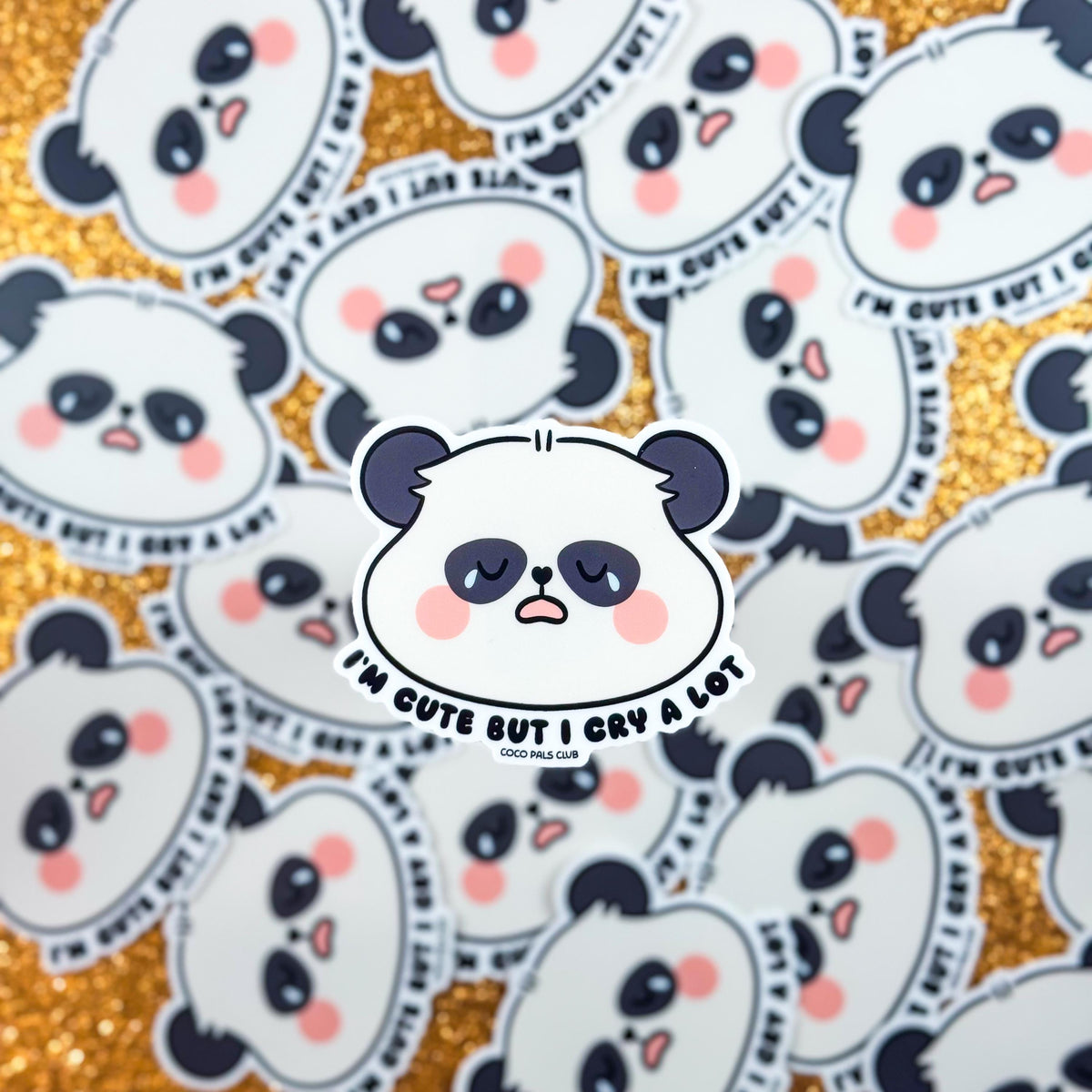 Cry A Lot Emmy Vinyl Sticker