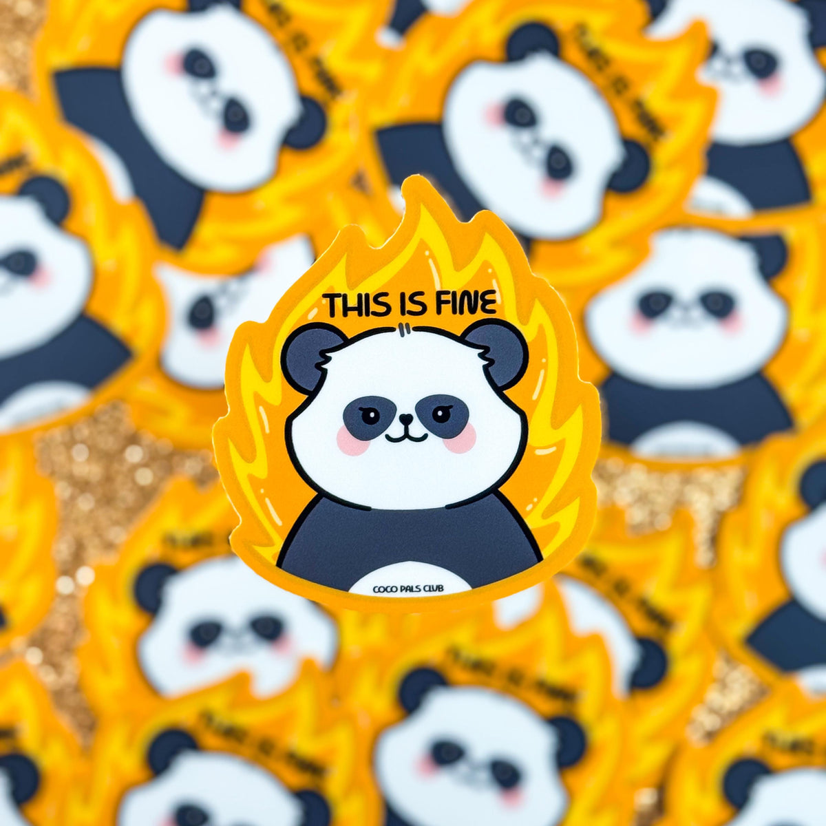 This is Fine Emmy Vinyl Sticker