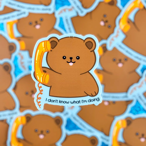Kinda Dumb Berry Vinyl Sticker