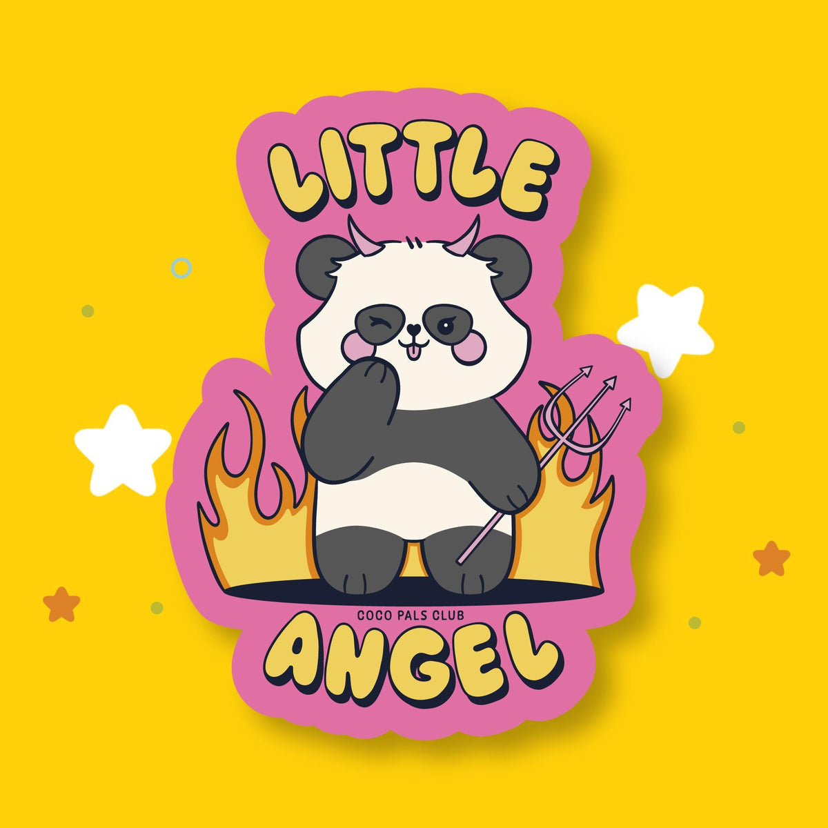 Little Angel/Devil Emmy Vinyl Sticker