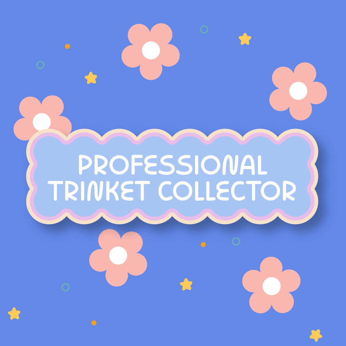 Trinket Collector Vinyl Sticker