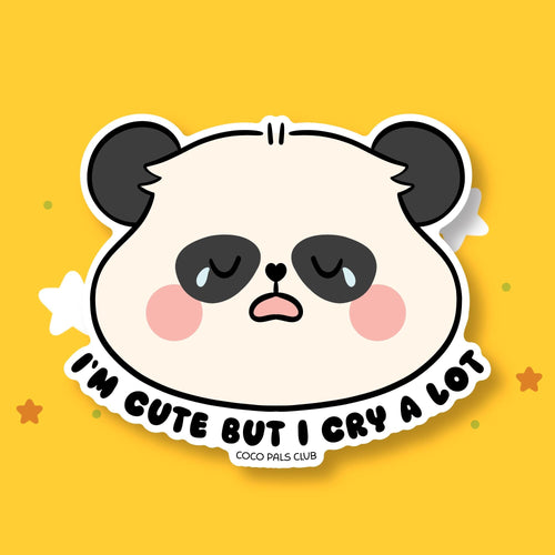 Cry A Lot Emmy Vinyl Sticker