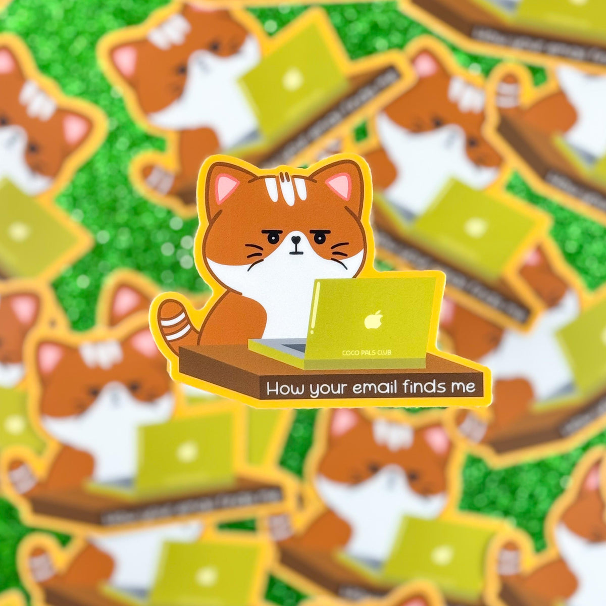 Work Email Kai Vinyl Sticker