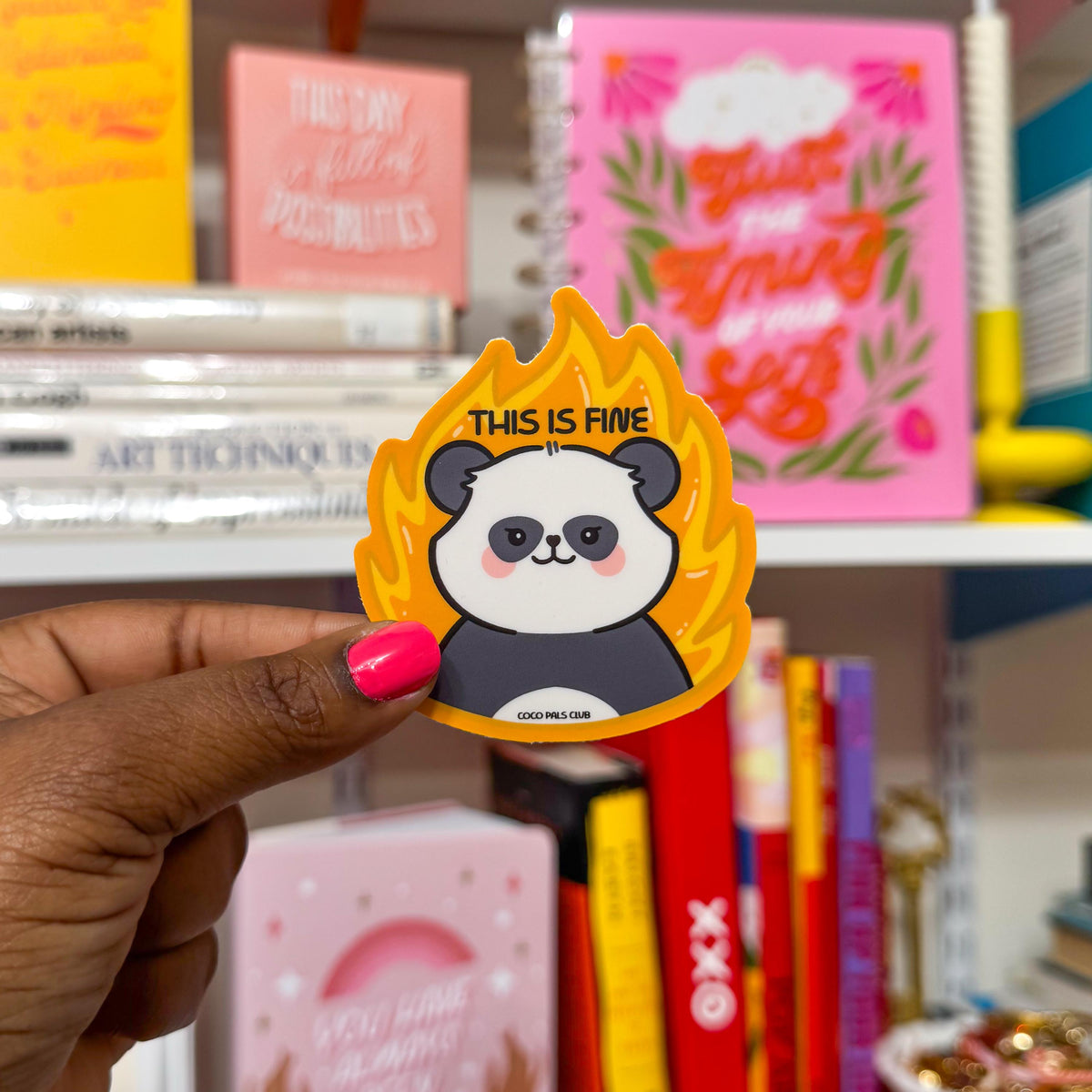 This is Fine Emmy Vinyl Sticker