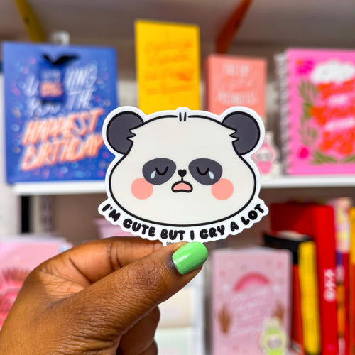 Cry A Lot Emmy Vinyl Sticker