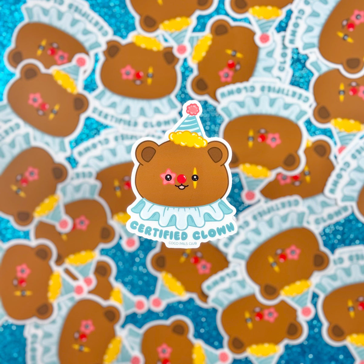 Clown Berry Vinyl Sticker