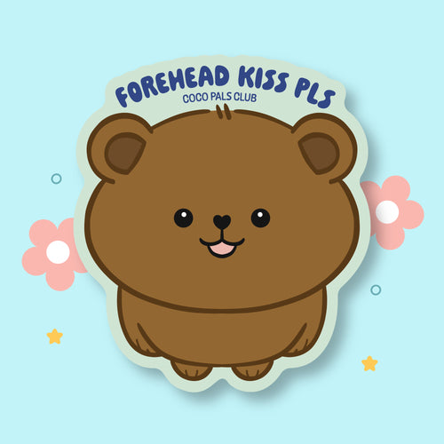 Berry Forehead Kiss Vinyl Sticker