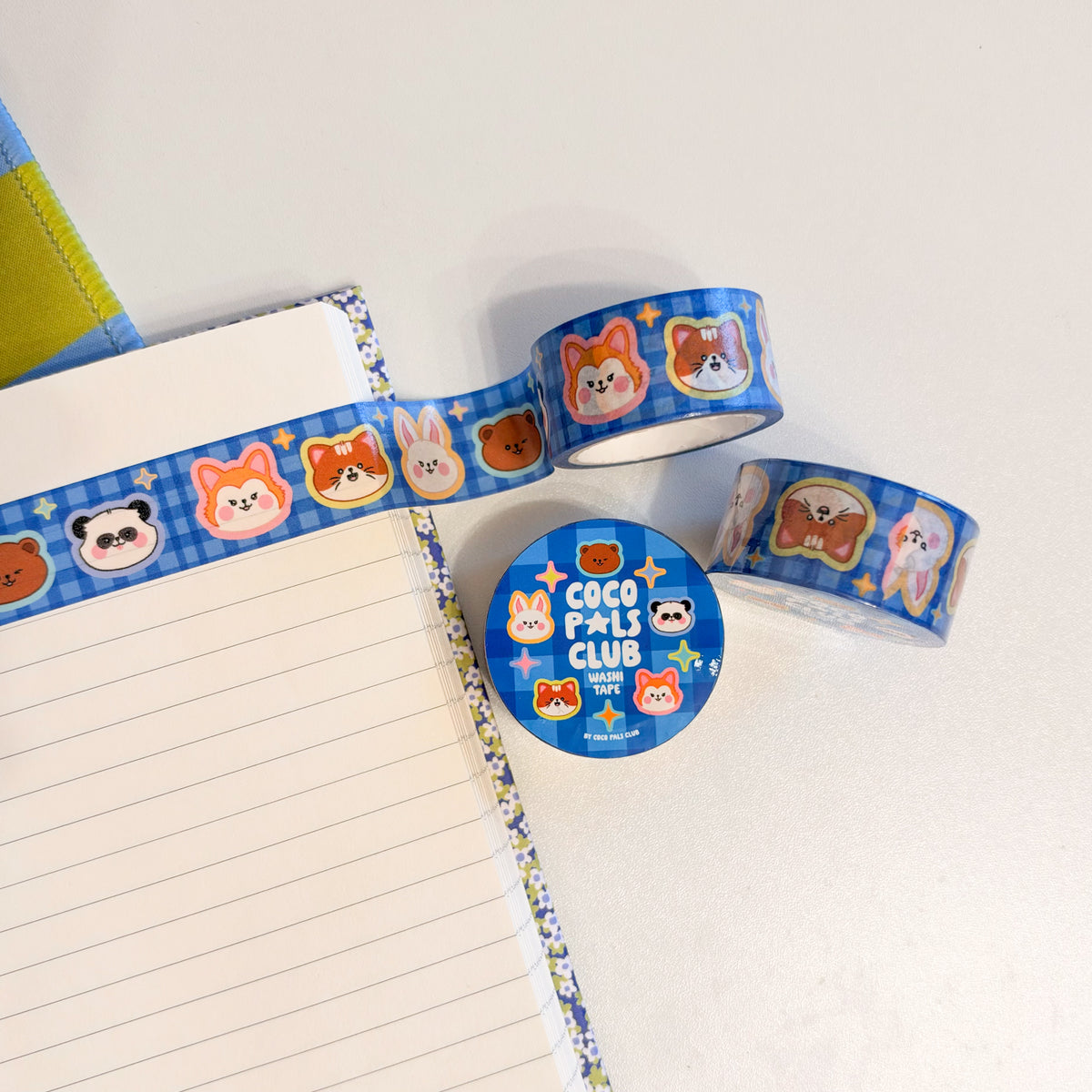 Coco Pals Club Characters B-Grade Washi Tape