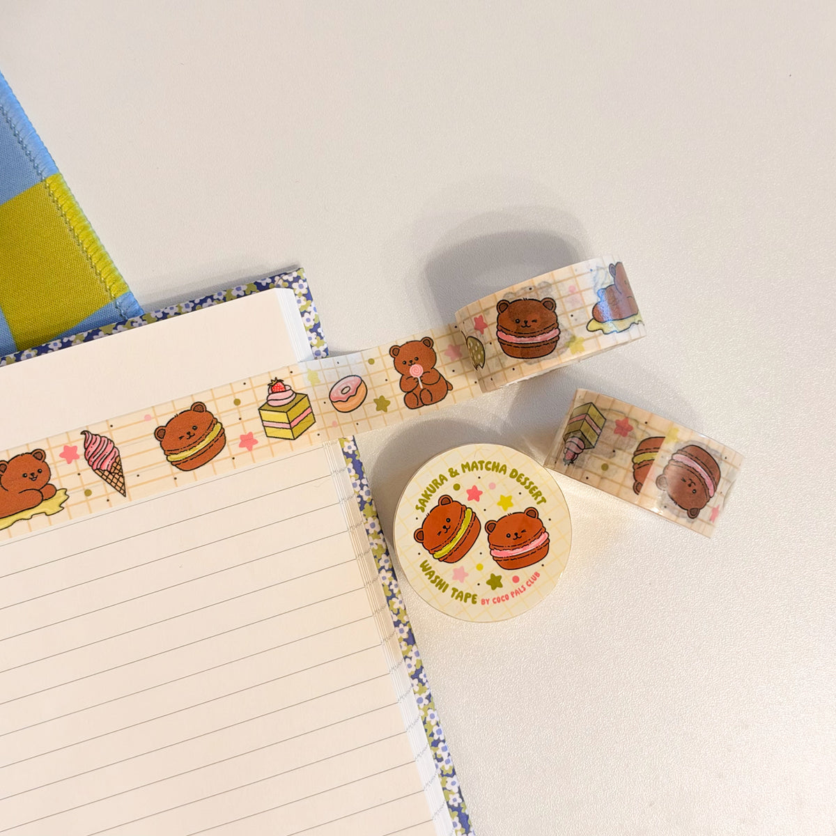 Sakura and Matcha B-Grade Washi Tape
