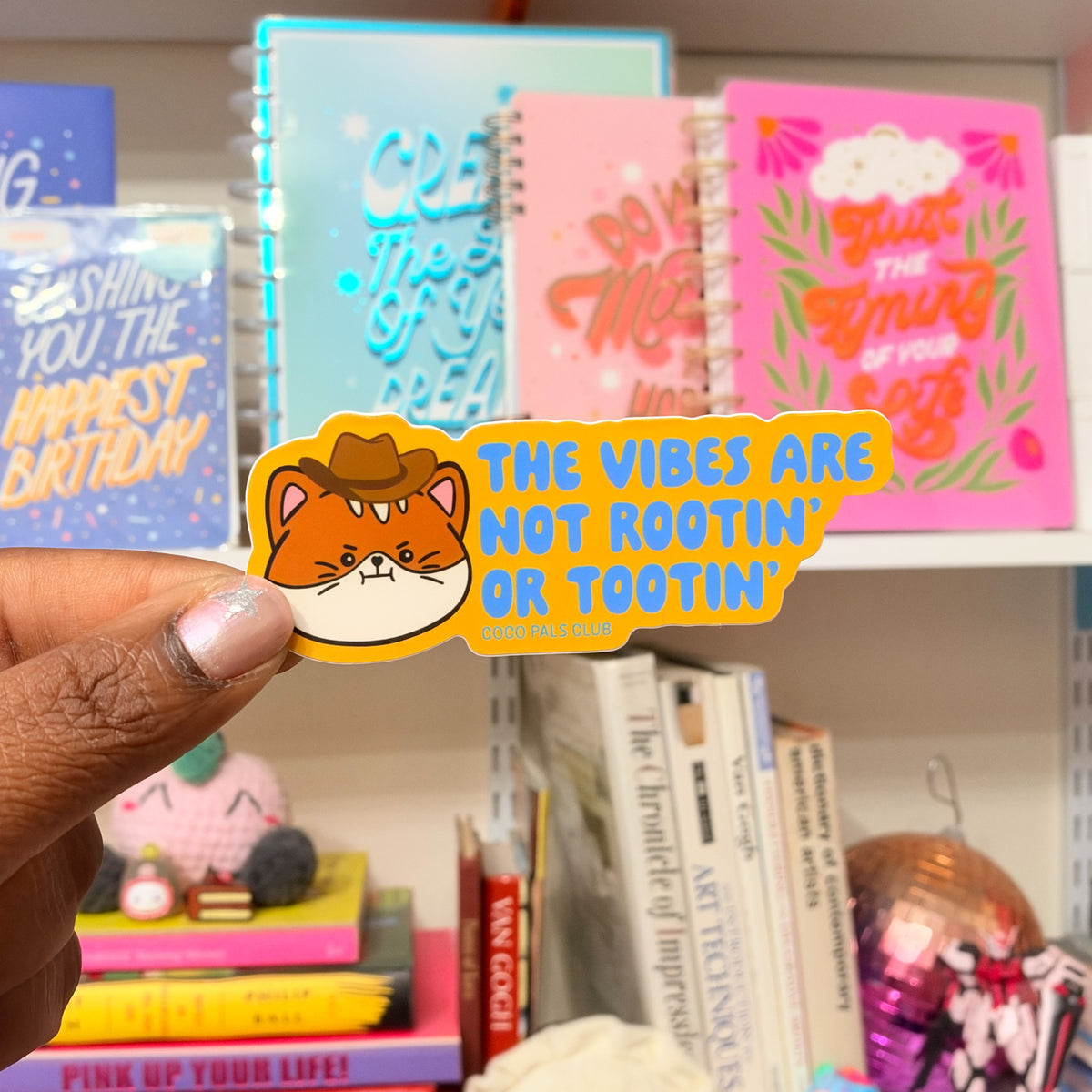 Rootin' & Tootin' Kai Vinyl Sticker