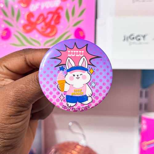 Coco Burger Button Badge Blind Bag
