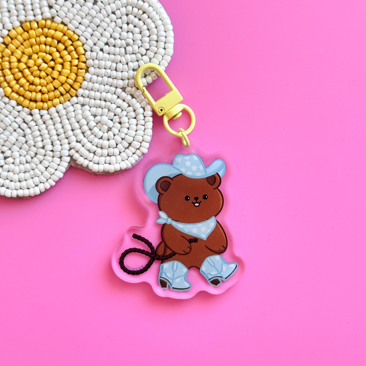 Cowboy Berry Acrylic Keychain