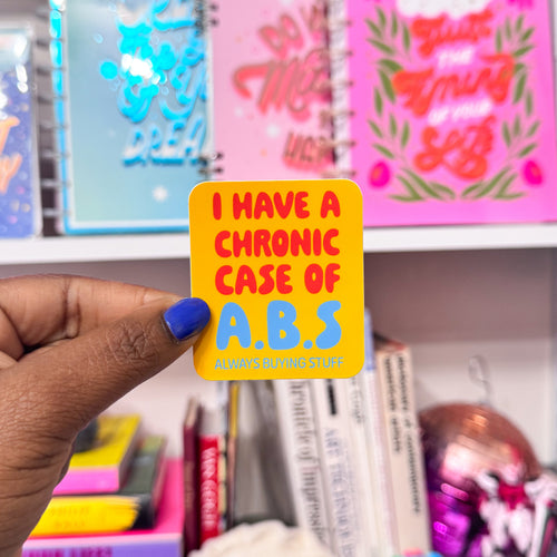 Always Buying Stuff Vinyl Sticker