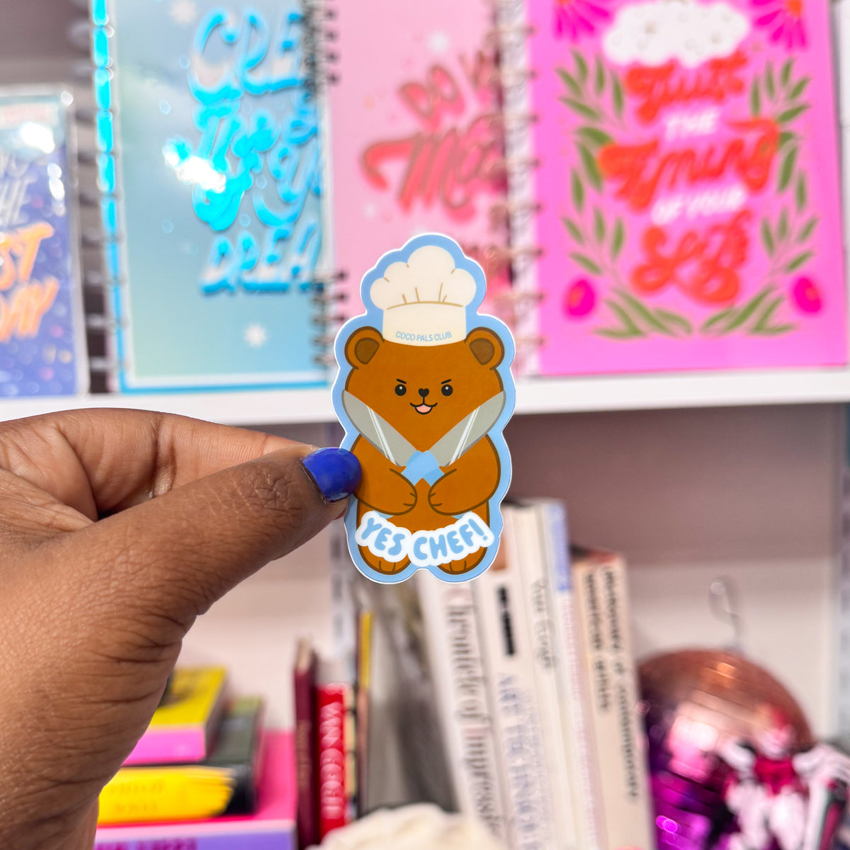 Yes Chef Berry Vinyl Sticker