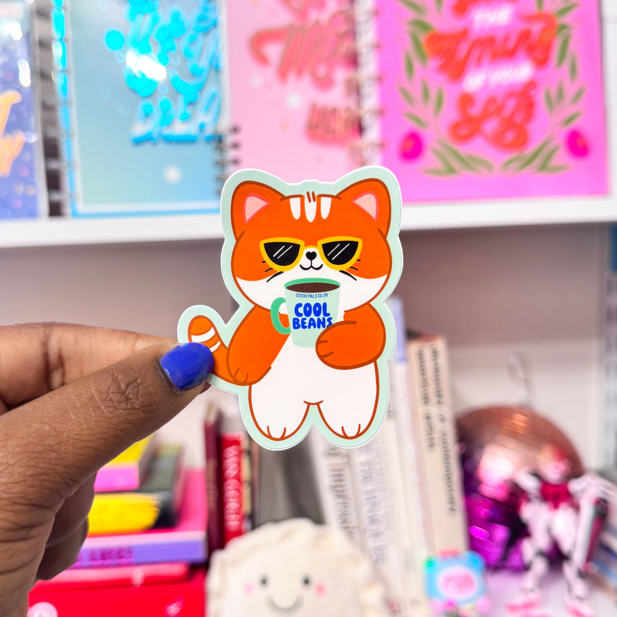 Cool Beans Kai Vinyl Sticker