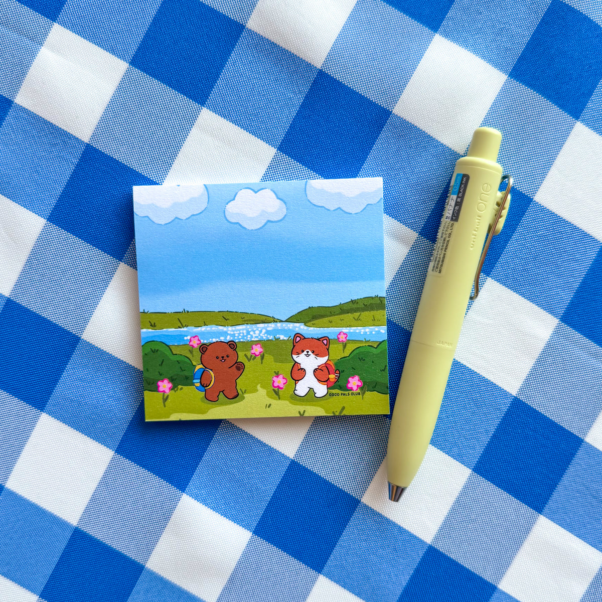 Berry and Kai Sticky Notes