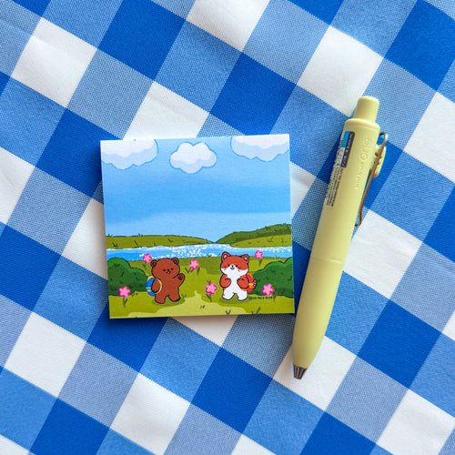 Berry and Kai Sticky Notes