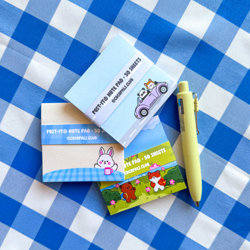Berry and Kai Sticky Notes