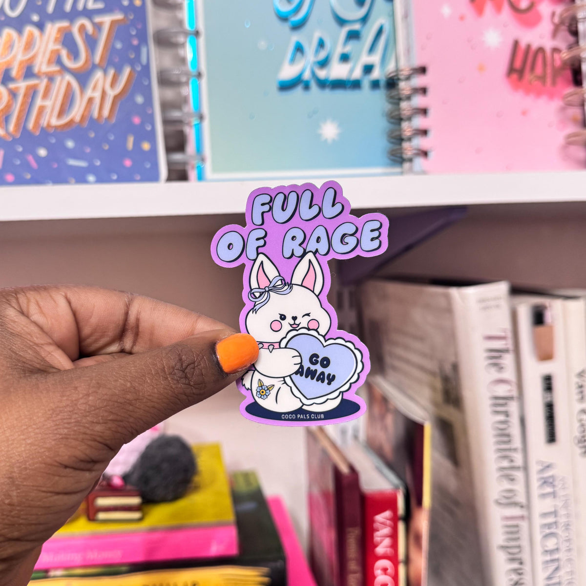 Full of Rage Lulu Vinyl Sticker