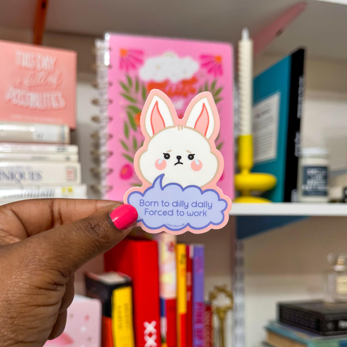Sad Lulu Vinyl Sticker