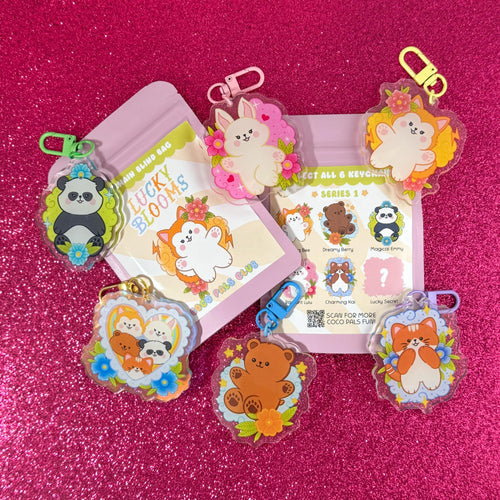Lucky Blooms Acrylic Keychain Blind Bag