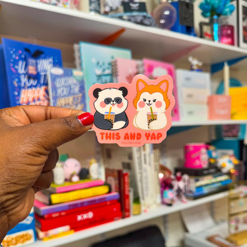 Boba Besties Vinyl Sticker