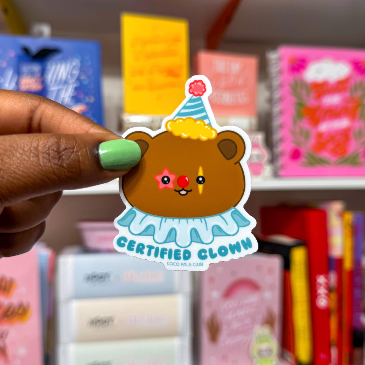 Clown Berry Vinyl Sticker