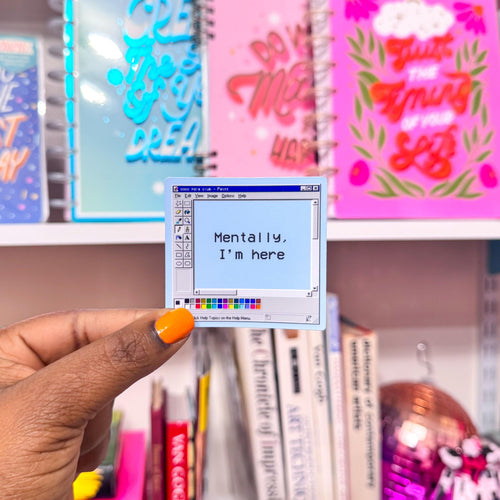 MS Paint Vinyl Sticker