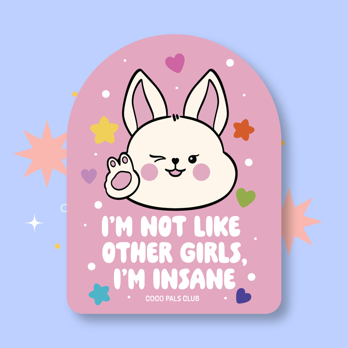 Not Like the Other Girls Lulu Vinyl Sticker