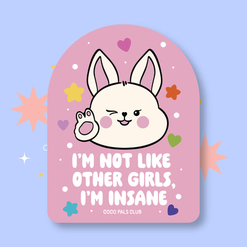 Not Like the Other Girls Lulu Vinyl Sticker