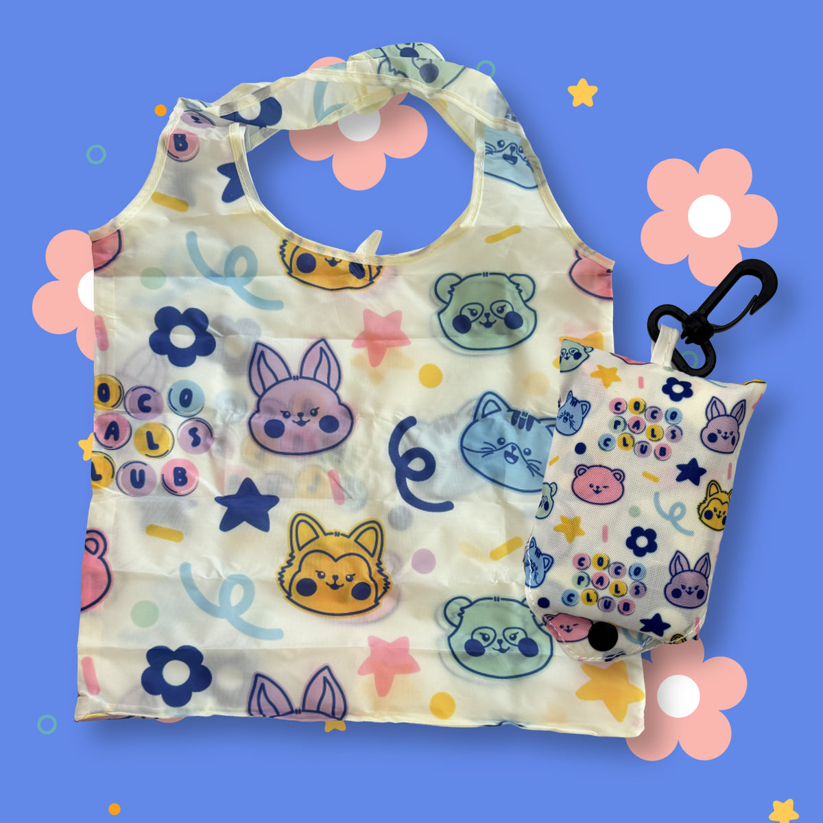 Coco Pals Foldable Shopping Bag