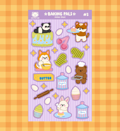 Baking Pals Sticker Sheet